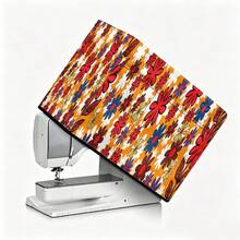 1pc Halloween Ghost Pumpkin Decorative Sewing Machine Cover, Universal Sewing Machine Dust Cover, Exquisite Decorative Cover - Full Coverage - View 7