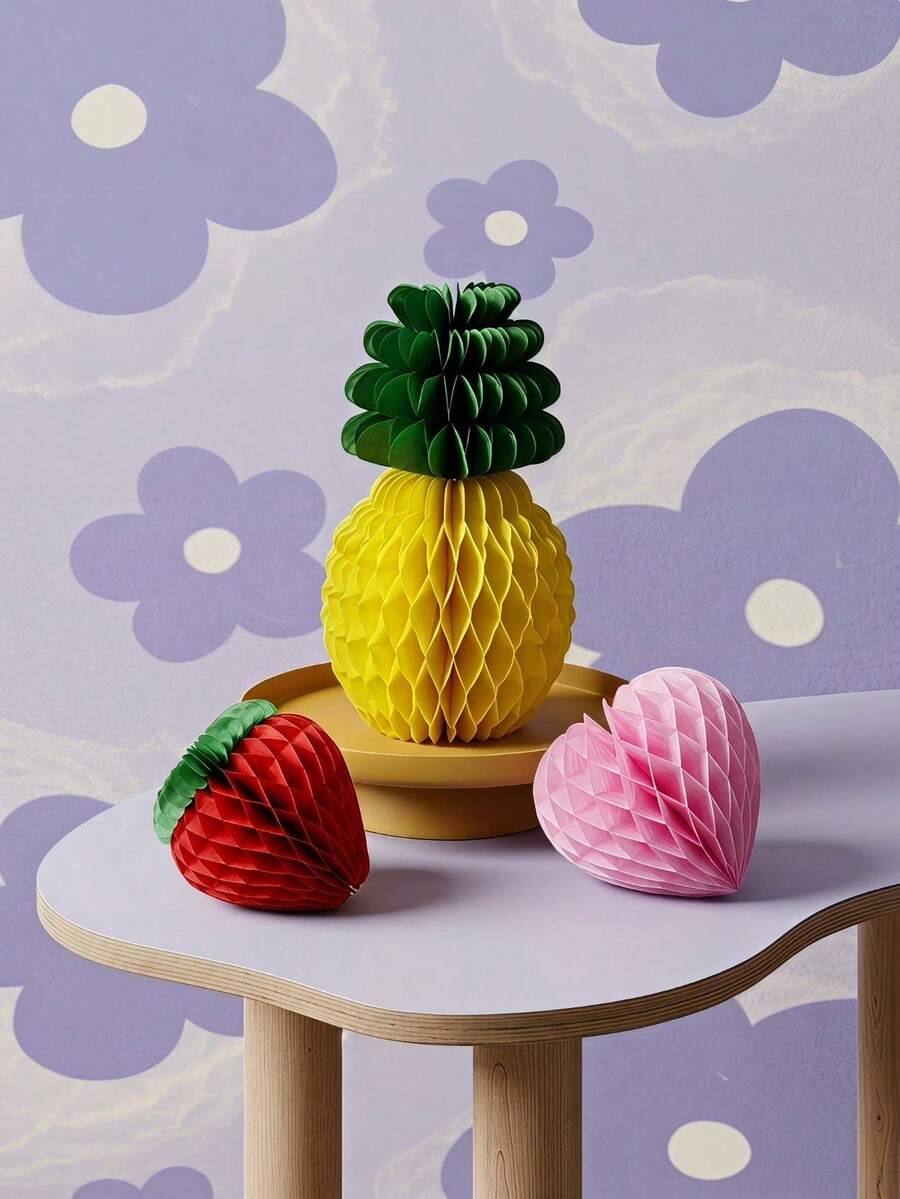 1/3pcs Colorful Hanging Paper Honeycomb Balls, Round Lantern Paper Balls With Floral Hanging Lantern Decorations, Suitable For Back To School, Kindergarten Opening, Mid-Autumn Festival, Christmas, Halloween, Easter, Birthday, Wedding, Baby Shower, Graduation, Children's Day, New Year, Party, Party Supplies, Photo Backdrop Decoration, Indoor And Outdoor Use - Multicolor - View 1