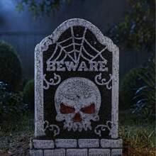 6pcs Halloween Tombstone Yard Stakes, Halloween Horror Party Decorations, Scary Tombstone Headstone Lawn Signs, Suitable For Halloween Decor, Home Outdoor Lawn Garden Decoration, Halloween Tombstone And Cemetery Decor - Halloween Tombstone - View 2