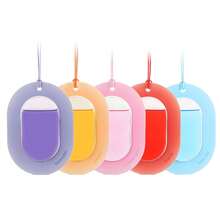 Quicksand Glass Round Hanging Car Air Freshener, Minimalist Rearview Mirror Fragrance Pendant, Multi-Scenario Car Interior, Closet And Home Decor Fragrance Ornament, 3 Colors Available - Multicolor - View 6