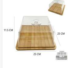2026 New Model Covered Tray Commercial Bakery Cake Dessert Plating Rectangular Home Use Cup Fruit Tray - View 8