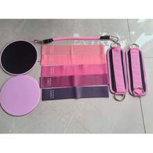 10pcs Resistance Band Set, Enhances Flexibility And Agility, Suitable For Yoga, Pilates, Also Applicable For Resistance Training In Gymnastics And Dance - A - View 11