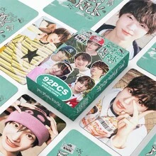 92pcs JYP Cards Kick Flip Album Cards MY FIRSTKICK Celebrity Merchandise LOMO Photocards 60 Cards + 32 Stickers - Multicolor - View 5