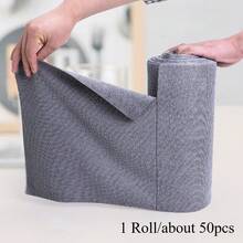 1 Roll/Approx. 50 Sheets Extra Large Car Towel Roll, Car Cleaning Towel Roll, Reusable Cleaning Cloth, Easy-Tear Towel Roll Rag, Reusable Cleaning Wet Wipes, Household Kitchen Towel Roll - Multicolor - View 12