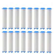 3/21pcs Universal Shower Filter Replacement Cartridges, Sediment Removal Shower Head Filter Inserts, Improve Water Quality, Reduce Hard Water, Protect Bathroom Skin And Hair - White - View 4