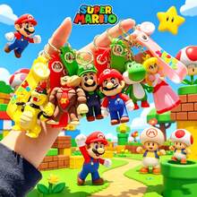 SUPER MARIO BROS. 1pc The Popular Pendant With Personalized And Accessories Is The First Choice For Enthusiasts. It Is A Daily Carry On Fun Pendant And A Perfect Birthday Gift With Small Surprises - Multicolor - View 1