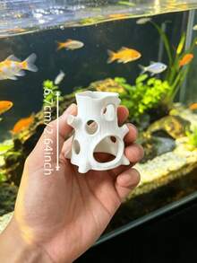 水族箱樹幹躲藏處 魚缸裝飾擺件 水族隱蔽裝飾 適合小型魚類 觀賞蝦繁殖 休息與躲藏庇護所 - 歡樂水族 - 查看 4