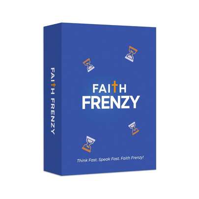 Faith‑Themed Quiz Game Cards, Faith Frenzy Interactive Question Card Set, Family Group Gathering Party Entertainment Game