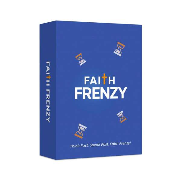 Faith‑Themed Quiz Game Cards, Faith Frenzy Interactive Question Card Set, Family Group Gathering Party Entertainment Game