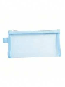 This Simple Transparent Pencil Case Set Features A Transparent Zipper And A Waterproof PVC Cosmetic Storage Bag, Perfect For Summer, Back-To-School, Teacher's Day, Graduation Ceremonies, Birthdays, And Other Occasions. - Multicolor - View 12
