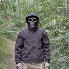 M02 Skull 2nd Generation Outdoor Hunting Full Face Protective Mask, Real-Life CS Protective Mask, Halloween Mask, Metal Mesh Eye Protection, PP Material, Wear-Resistant, Lightweight, Loose Fit, Comfortable Wear, No Head Pressure - Multicolor - View 6