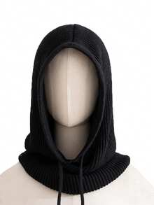 1pc Wool Blend Thick Balaclava, Unisex Cycling Face Mask, Neck Warmer, Ear Warmer Hat, Windproof, Warm For Autumn/Winter - Mask Cap - View 25