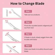 Razor Replacement Blades Compatible With  Facial Razor Refills - 1 - View 5