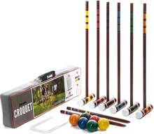 Portable Backyard Croquet Sets - Complete 4 + 6 Player Croquet Sets With Mallets, Croquet Balls + Wickets Included - Outdoor Family Lawn Game Sets - ColorA - View 8