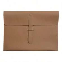 Fashion Leather Document Bag Business Folder Storage Pouch Contract Thickened Waterproof Portable Archive Bag - Multicolor - View 12