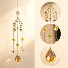 1pc Garden Yard Sun Catcher, Suitable For Garden, Balcony, Wall, Car Hanging, Bedroom, Kitchen, Office, Home Decor - C - View 6