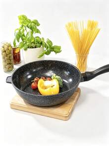 12Pcs/6Pcs Non-Stick Cookware Set,Pots And Pans Set With Glass Lids,Woks And Frying Pans,Heat‑Resistant Handles, Durable,Easy To Clean, Kitchen Cooking Pots Pans For Gas Electric Stovetop, Kitchen Cookware For Daily Cooking - View 8