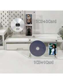High Transparency Acrylic Photo Frame Stand, Dual-Use Vertical & Horizontal Desktop Display, Metal Support Legs Stable & Clear, Minimalist Luxury Nordic Style, Suitable For Living Room, Study, Office Desk, Home Photos, Certificates, Memorabilia, Home Decor Ornament - Acrylic Photo Frame - View 8