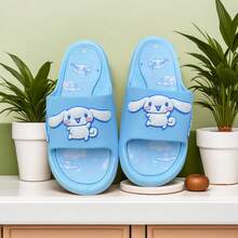 DOBBLE Summer Baby & Kids Slippers, Soft PVC Non-Slip Waterproof Cute Cartoon Beach Sandals, For Boys And Girls, Birthday Gift - Blue - View 1