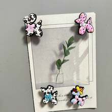4/5/9 Cute Balloon Dog Fridge Magnets, Suitable For Refrigerator, Dishwasher, Cabinet, Bulletin Board, Etc., Multi-Purpose For Kitchen And Office, Ideal Holiday Gift - Multi-color - View 8