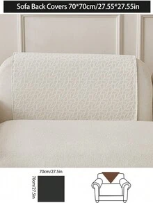 1 Stück Ganzjahres-Universal-Sofakissenbezug, moderner minimalistischer rutschfester Sofasitzbezug, maschinenwaschbar und handwaschbar, frischer modischer weicher nicht verblassender und nicht abfärbender Schlafzimmer-Dekorations-Schutzbezug, haustierfreundlich, verstellbarer Ecksofa-Bezug geeignet für Schlafzimmer, Büro, Wohnzimmer, Kombinationsmöbel, L-förmiges Sofa und 1234-Sitzer Sofa - Beige - Übersicht 18