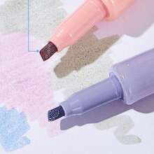 Premium Lucky Star Fluorescent Jelly Color Water-Based Non-Bleed Marker Pen, High Aesthetic Highlighter For Students, Journaling And Underlining - Multi - View 5