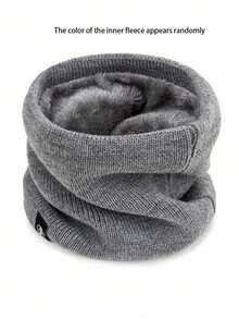 1pc Unisex Outdoor Neck Warmer, Suitable For Cycling, Hiking And Mountaineering In Autumn/Winter, Fashionable And Versatile, Warm And Comfortable, Autumn Decoration, Winter Warmth - A - View 6