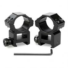 High-Profile 22mm Tactical Scope Mount - Black - View 1