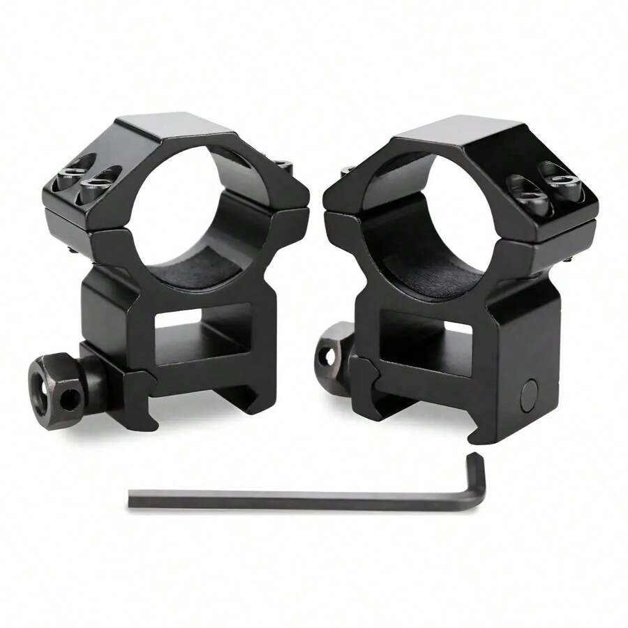 High-Profile 22mm Tactical Scope Mount - Black - View 1