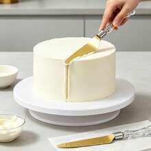 2 Pcs Wedding Cake Cutting Set,Cake Knife And Spade SetStainless Steel And Acrylic Faux Crystal Handle, For Wedding, Birthday, Party, Anniversary - View 2