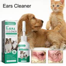 Yegbong Pet Ear Drops, Universal For Cats And Dogs, Ear Canal Cleansing, Ear Mite Removal, Deodorizing, Itch Relief, Ear Cleaning Solution, Keeps Pets' Ears Fresh And Comfortable - 1PC - View 5