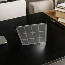 Black Acrylic Card Display Stand, Anime Collection Cards, Celebrity Photos, Personal Portrait Photo Frame, Desktop Display Frame, Card Area Size 6.4*8.9cm - Black - View 23