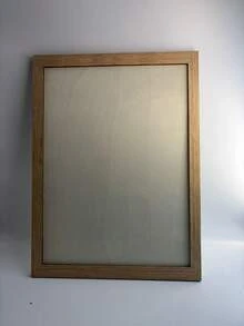 1件/3件 30x40cm 純橡木相框，極簡現代木製相框，適用於牆掛或桌面擺飾，客廳臥室辦公室家居裝飾，黑色/白色/原木色，A4/30x40cm - 實木相框 - 查看 10