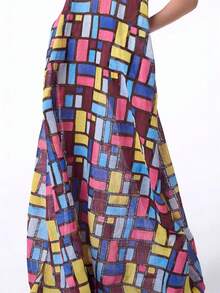Women Long Dresses - Multicolor - View 6