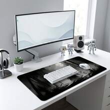 Ink Warrior Large Gaming Mouse Pad, Non-Slip Rubber Desk Mat, Keyboard Pad, Washable, Abstract Art Design, Back To School Gift, Office And Home Desktop Accessory, Office Supplies - Ink Warrior - View 6