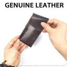 1pc Watch Storage Bag, Travel Single Watch Box, Christmas Anniversary Birthday Gift Box, Genuine Leather Portable Watch Storage Pouch, Single Watch Anti-Drop Protective Leather Case, Home And Business Trip Watch Storage Organizer - Multicolor - View 8