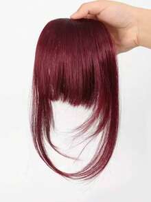 Women's Clip-In Lightweight French Bangs With Sideburns, Natural Seamless Hair Fringe Extension - Multicolor - View 8