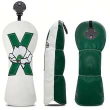 Sakura Series White Golf Club Head Cover, Golf Accessories, Golf Supplies, Durable Materials, Providing The Best Protection For Your Golf Club. - Multicolor - View 11