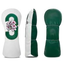 Sakura Series White Golf Club Head Cover, Golf Accessories, Golf Supplies, Durable Materials, Providing The Best Protection For Your Golf Club. - Multicolor - View 7