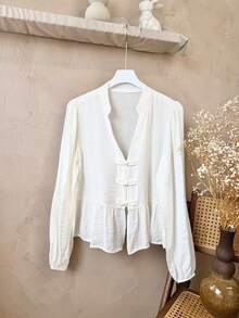 Women Tops - White - View 3