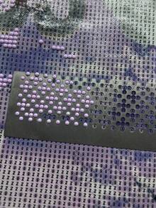 Silver Metal Plum Blossom Round Hole Diamond Painting Ruler, Small And Large Sizes Available, Stainless Steel Handmade Ruler, Stainless Steel Precision Positioning Tool, Hard Texture, Deformation-Resistant, Wear-Resistant, Reusable Multiple Times - View 1