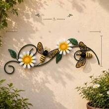 New Garden Balcony Wall Hanging Decor Gate Fence Iron Door Wall Decoration Living Room Bedroom Wall Hanging Landscape - A - View 6