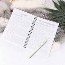 4/3/2/1pc 2-In-1 Shadow Work Journal & Guide, Spiral Bound Guided Shadow Work Exercise Notebook For Beginners, Explore And Heal Your Subconscious Self, Essential Mental Health & Spiritual Self-Care Workbook - Multiple Styles - View 5