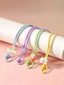 Children's Cartoon Glasses Strap Neck Chain Anti-Drop Elastic Band Fixed Chain Student Glasses Anti-Loss Chain - Multicolor - View 16