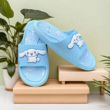 DOBBLE Summer Baby & Kids Slippers, Soft PVC Non-Slip Waterproof Cute Cartoon Beach Sandals, For Boys And Girls, Birthday Gift - Blue - View 2