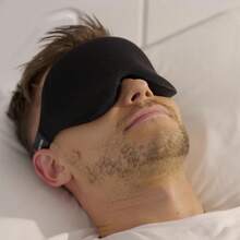 1/2件超柔軟3D眼罩 100%遮光 睡眠眼罩 柔軟睡眠眼罩 助眠眼罩 旅行睡眠眼罩 學生午睡眼罩 適合旅行與小睡 萬聖節與聖誕節理想禮物 - 彩色 - 查看 3