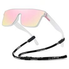 WSZ With Hanging Chain Fashion Retro Neutral Glasses Available In Multiple Colors To Meet Different Needs Suitable For Various Outdoor Sports Activities - GL-f766-3 - View 6