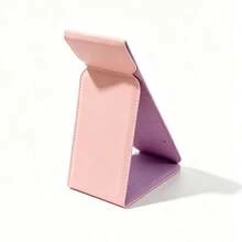 2‑In‑1 Foldable Phone Holder, Finger Hand‑Grip Strap & Curved Desktop Stand Compatible With Most Smartphones - Multicolor - View 14