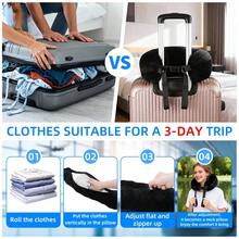 This New U-Shaped Travel Neck Pillow Cover Is A Stuffable And Retractable Neck Pillow That Provides Comfortable Support For Your Neck. Made With Soft Plush Fabric, It's Perfect For Short Trips, Office Commutes, Camping, And Outdoor Activities. - Multicolor - View 5