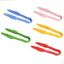 10pcs-Colorful Fine Motor Training Tool Clips: Pressure Head Tweezers, Colorful Clips, Plastic Tweezers, Used For Fine Motor Training Prop Clips (Random Color) - 10pcs-random Color - View 9